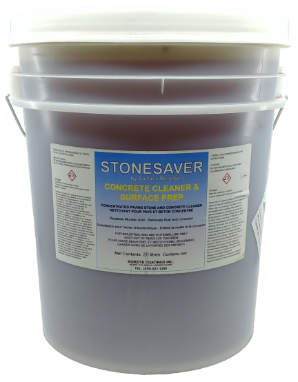 StoneSaver Concrete Cleaner and Surface Prep